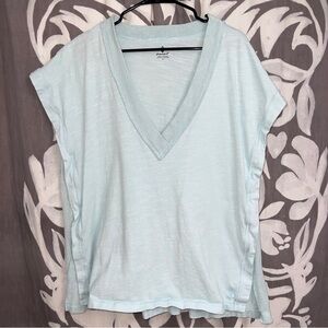 FP Movement Oversized Blue Top